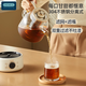 OIDIRE (Odd) all-glass health kettle, flower tea kettle, glue-free tea kettle, tea boiler, office constant temperature health kettle, kettle, electric kettle, stew, intelligent heat preservation, 1L ODI-HC01 flower tea health kettle with filter