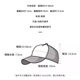Brushed baseball cap, men's and women's high-end deep-top peaked cap, versatile all-season style, face-showing small sun visor, brown