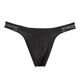Men's sports underwear T-string cotton underwear men's running underwear seamless sexy T-pants black XL