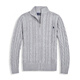 Polo Sport Ralph Lauren American Ruffle Lauren Morgan Pullover Herrenjacke Reißverschluss Strickjacke Strickpullover Männer Polo Pullover Jacke MD05 Royal Blue M Empfohlen 130jin [Jin gleich 0,5 kg] oder weniger