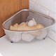 All-purpose stainless steel sink filter triangle drain net drain rack leftover artifact kitchen storage rack storage rag rack