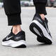 Chaussures Nike (Nike), Nouvelle course d'été Swift 3 Chaussures de sport à coussin respirant, chaussures de course sur route, chaussures décontractées, DA1105-006 / Ash foncé noir et blanc 44,5