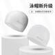 You swimming goggles myopia glasses swimming cap waterproof anti-fog high-definition large frame swimming goggles six-piece set 60216 white transparent 500 degrees