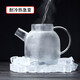 Mesni glass teapot, flower and fruit tea, cold drink, thickened heat-resistant kettle, household tea set, single pot (3-5 people) 1000ml