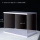 
Desktop Pop Mart Display Box Light Glowing Display Box Display Cabinet Acrylic Transparent Display Box Medium Top Light with Ladder Two-Level JY6623D
