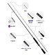 Daiwa 24 Neues Produkt Tatula XT Spider Perch Rod Barch Mandarin Fisch Universal Köder Langwurst Stange 2,03 Meter 682 mlfs Gerade Griff
