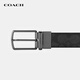 Coach Belt Herrengürtel Klassiker C-Print Pin Schnalle Doppelsieitige Gürtel leichte Luxusmarkengeschenke für Freund Geschenke Cy983 QBMI5 [127 cm*3cm]