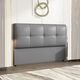 
Zhu Yun Quanyou Home Furnishing Single-Purchase Floor-standing Headboard Modern Simple Solid Wood Home Bedding Headboard can be customized with a technological fabric Fresh 0.8 meters 702 white microfiber leather fabric