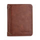 Goldlion Men's Wallet 2024 New Thin Short Driver's License Integrated Card Bag Trendy Brand Student Multi-Function Men's Coffee-20% Off