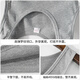 Langsha thick thread vest men's 100% pure cotton slim fit thin summer hurdle bottoming sweatshirt sports American tight fitness [1 gray 1 white] Pure cotton rough thread XL /175: It is recommended to choose a larger size for slim fit
