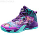 Kobe Venom basketball shoes men's air cushion blitz 8 high-top light speed 5 anti-slip wear-resistant shock absorbing Irving 7 students and children's sports mandarin duck 6 practical cement floor breathable friction with sound speed 9 690 black dense mesh 42 [standard code]