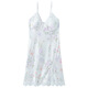 
Modal ice and snow silk nightgown for women with breast pads in summer sexy suspender silk pajamas cool and pure home clothing set AM11968 L [suitable for 100 Jin [Jin equals 0.5 kg]-120 Jin [Jin equals 0.5 kg]]