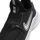 Nike Atmungsaktive leichte Sportschuhe für Kleinkinder, Winterunterstützung für Jungen und Mädchen, NIKE FLEX RUNNER 3 FN1449 005, Schwarz/Weiß, 27