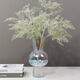 Fantasiefarbe transparent leichte Luxusglas Vase Ornamente Modell Zimmer Wohnzimmer Couchtisch Esstisch Esstisch Blume Arrangement Dekoration 3886 Blumenvase