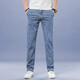 FEIYULEE official jeans 2025 spring and summer new style men's business casual stretch loose cotton straight jeans men LEE 9866 light blue size 32 (2 feet 5)