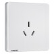 Siemens (Siemens) Switch Socket Panel Cocina doméstica y aparato de baño pared 86 SOLEDIAN SERIE ZHIDIAN SUMPLACIÓN DE ENERGÍA WHITE WHILE 16 A Air acondicionador de tres hoyos