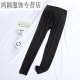 Now Pauline Life Specializes in Thin Modal Spring and Autumn Pants Men's High Waist Tight Fit Cotton Underpants Warm Pants Pajamas Pants Large Black 1 Pair 180XXXL (180Jin [Jin equals 0.5kg]-215Jin [Jin equals 0.5kg])