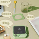 Jingyan German quality heated coaster insulated milk warmer hot milk artifact office warm water cup household baby warm milk adjustable temperature electric Chinese medicine pad health base single coaster no choice of cup type green 1L