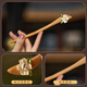 White tea hairpins for women, new high-end hairpins, ancient style hairpins, hairpins, hairpins, wooden peach wood, Baorilan + gift box packaging