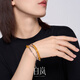 Bailanliu gold bracelet for women 925 silver amber bracelet bracelet with temperament and design sense birthday gift for wife and girlfriend