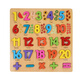 Bébé 2-3 Nombre de lettres cognitives du panneau de lettres de plate-forme infantile et enfant Early Education Building Blocs Blocs Blocs Numbers + Letters + Forme Cognition + Forme, etc.