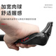 Bicycle handlebar cover universal rubber silicone mountain bike deputy handlebar gloves cow and sheep horn bicycle handle grip cover accessories wave sponge handlebar cover with deputy handlebar black