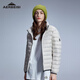 
Alpine anti-diamond down jacket for men and women, large size fashionable sports jacket can be used as an inner liner or outside. Beige L