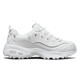 Skech casual shoes women's shoes autumn thick-soled dad shoes small white shoes flagship sneakers white / silver 11979-WSL 35