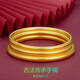 Quanbi Yansha Gold Bracelet Женский древний метод Золотой браслет имитация золотой свадебной позы ювелирных украшений. Плотный круг золотой браслет подарок подруга 5 мм древний метод золотой браслет [внутренний диаметр 60 мм] Конечная красота 丨 Ингененное мастерство 丨 Текстура