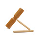 Xingbeixiang Kindergarten Orff Percussion Instrument Log Set Unterrichtshilfen Lautsprecher Sand Hammer Tamburin Dreieck Doppeleisen Einer Ring Buchen geruhtete Einzelring Rill Ring