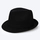 ESQTJF Hat Men's Autumn and Winter Hat Middle-aged and Elderly Jazz Hat Dad Woolen Hat British Xu Wenqiang Retro Gentleman Hat Solid Color Woolen-Black Adult Style 58cm