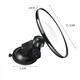 Suction cup type in-car baby observation car rear rearview mirror wide-angle tricycle reversing mirror reflective auxiliary mirror 11CM large suction cup model single to enhance adsorption force