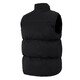 Nike (Nike) Baumwollweste 2025 Frühling neuer Stil Running Fitness Down Bequeme Standkragen Reißverschluss Casual Sports Jacke FB7374-010 Schwarz und Weiß (Baumwolljacke) s