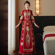 Zhiji Velvet xiUhe Kleidung Braut Hochzeitskleid 2025 Neues Hochzeitskleid Chinesisches Hochzeitskleid Alte Kostüm Toast Hochzeitskleid Velvet 1111 s