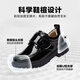 
Yierkang children's leather shoes men summer boy leather shoes black performance shoes boy glossy student leather shoes black 38