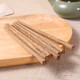 Mais (Mais) Hühnerflügelholz -Kinder -Essstäbchen Haushalte Massivholz -Stäbchen Baby -Esstabelle Kurzhärselstäbchen Training Essstäbchen 18 cm