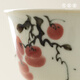 Yueji Kiln, wood-burning, hand-painted, good persimmons, pressed hand master cup, 60ml (7 points)
