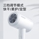 POREE hair dryer household soft air 1800W high power hot and cold air hair dryer constant temperature negative ion hair care low noise fast drying gift for girlfriend festival birthday Mid-Autumn Festival ANION negative ion straight style - ivory white