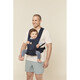 ERGObaby American Ergou Baby Strap Celebrity Aerloom Breathable Model Newly Upgraded Three-Type Baby Holding Artifact Twilight Blue (0-36 months)