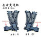 Fenming Retro Dampf Train Toy Track Accessoires für versammelte und ergänzte Vorderwagen -Fernbedienungsschienenwechsel 62906 Gesamtstrecke ohne Zug