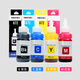 Zhongge T6721 is suitable for EPSON Epson 672 ink bin printer ink L130 L360 L363 color T674 ink T672 BK black ink [70ML] black fill ink L101;L111 L1455;L201;L211