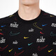 耐克（NIKE） 男装秋季新款运动服跑步训练健身透气休闲圆领短袖T恤DJ1370-100 DJ1392-010 S