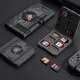 Jixiang switch cassette storage box NS card box lite game card storage box 12NS card + 12TF card magnetic absorption bag mysterious country to carry