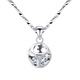 Fat Donglai same style platinum pendant for women without chain PT950 platinum women's platinum necklace single platinum style 2
