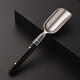 Jinge Pu'er tea spoon tea set accessories solid wood tea spoon Damascus tea tea shovel Kung Fu tea set Liujunzi wooden stainless steel tea spoon