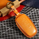 Geeignet für Tiggo 9 Key Set Fengyun A8 Leder Exploration 06 Tiggo 8plus Chery Car Protective Shell Schnalle Runde Schnalle-Brown-Einzelstück