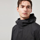 Shanshan trench coat men's autumn business casual commuting to work warm comfortable zipper hooded mid-length top men's blazer