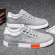 Angrong Herren-Schuhe, Freizeitsportschuhe, Laufschuhe, neue trendige und vielseitige Mode-Casual-Schuhe, Frühlings-Slip-Kee-Resistant-Schuhe, koreanische Version, atmungsaktiv und bequem 6636 Off-White [Upgrade] 43
