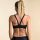 Decathlon swimsuit women's slim bikini hot spring black top XS80-90Jin [Jin equals 0.5 kg] 2379598
