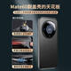 Qieli-Objektiv mit Volleinklebung geeignet für Huawei Mate60pro Mobiltelefon Fall Mate60 Magnetic Protective Case Flip Leder Ultra-dünn Anti-Fall Smart Window Case Mate60Pro/Pro+ Magnetische Version [Linsen Volleinzelusiv] Schwarz]